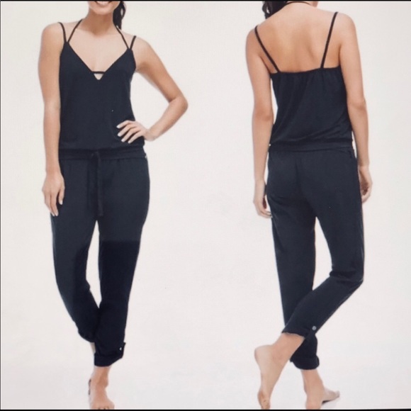 fabletics black jumpsuit